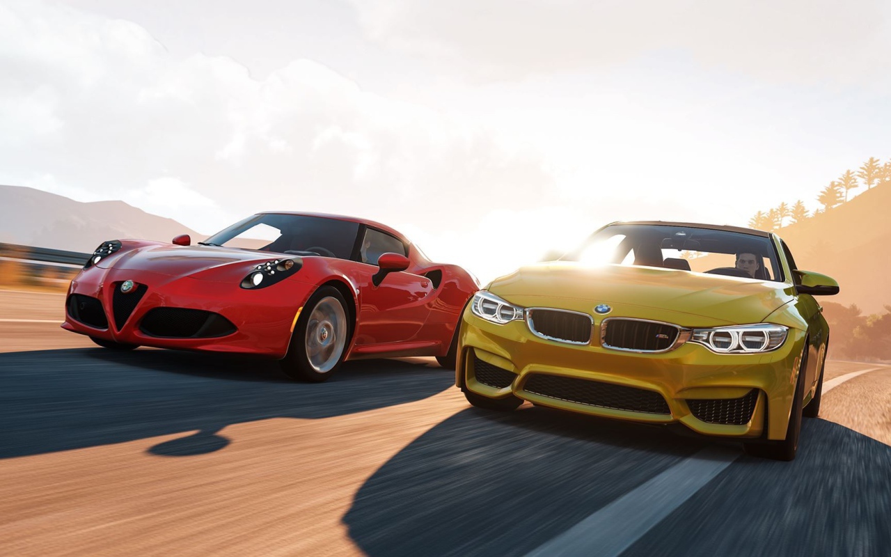 Гонка в игре Forza Motorsport 2