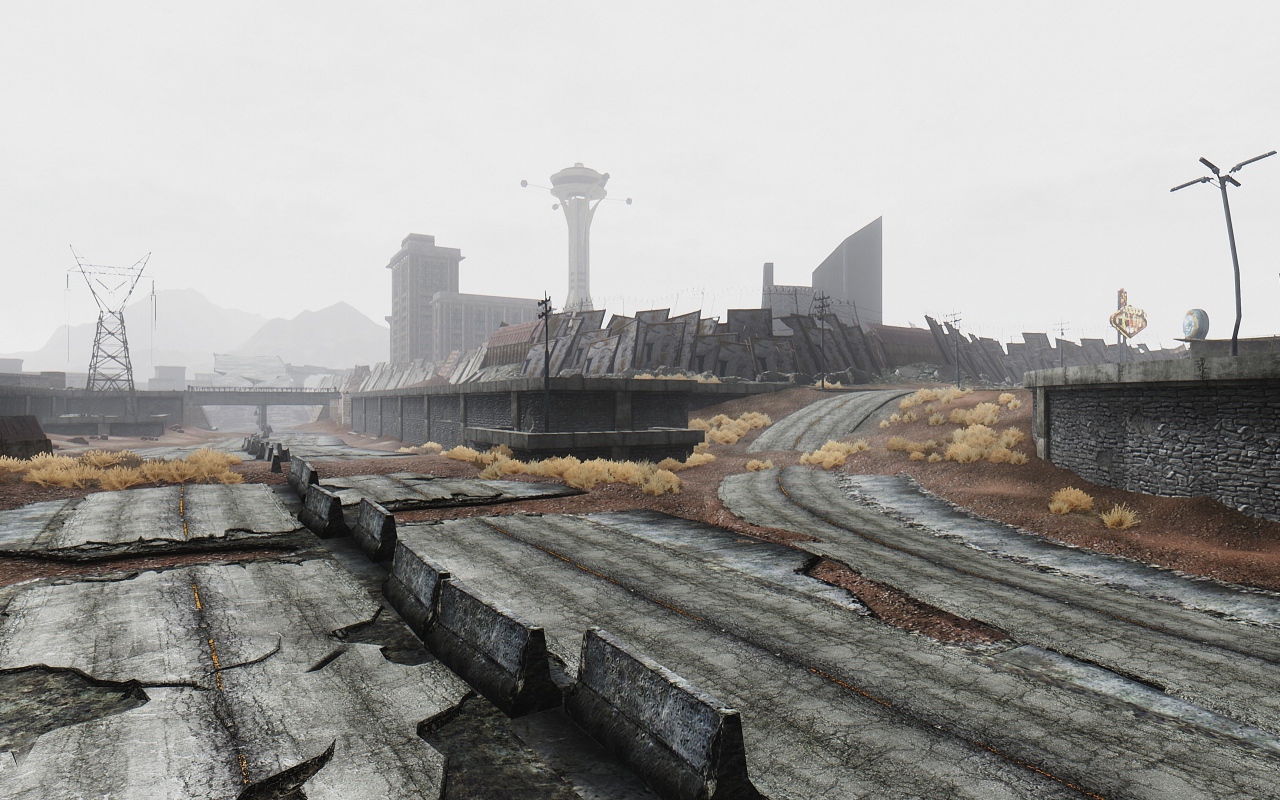 Руины Лас-Вегаса, игра Fallout