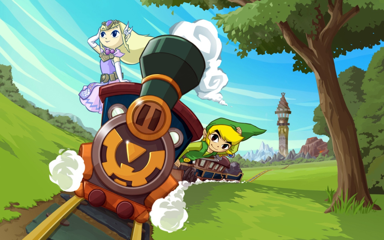 Поезд в игре The Legend of Zelda The Minish Cap