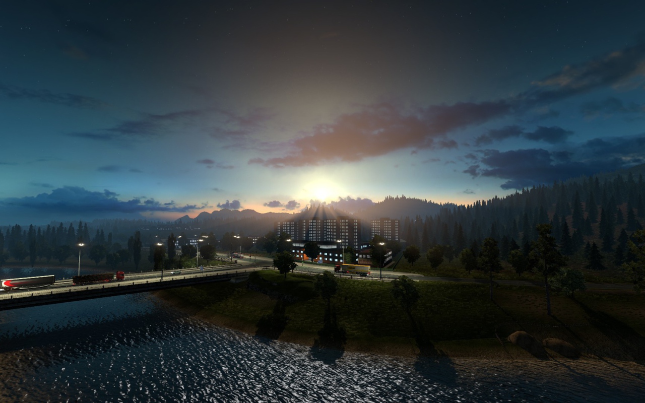 Мир игры Euro Truck Simulator 2