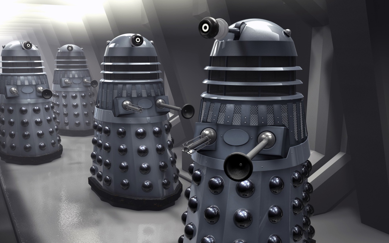 Раса мутантов Далеки из сериала Доктор Кто