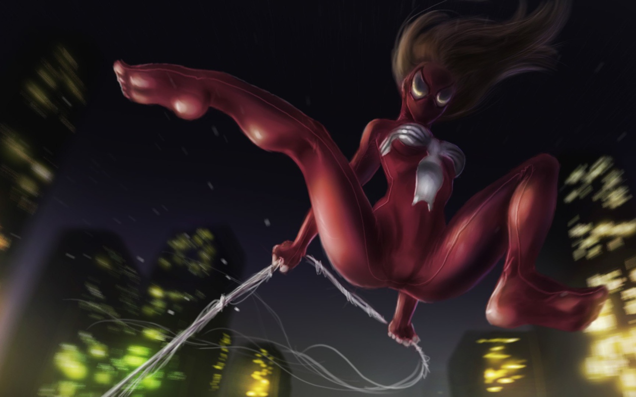 Человек паук девушка