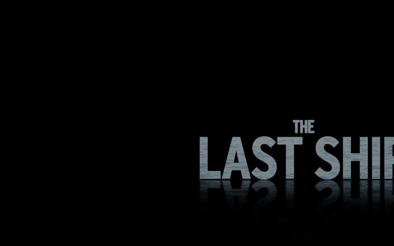 Последний корабль, черный фон