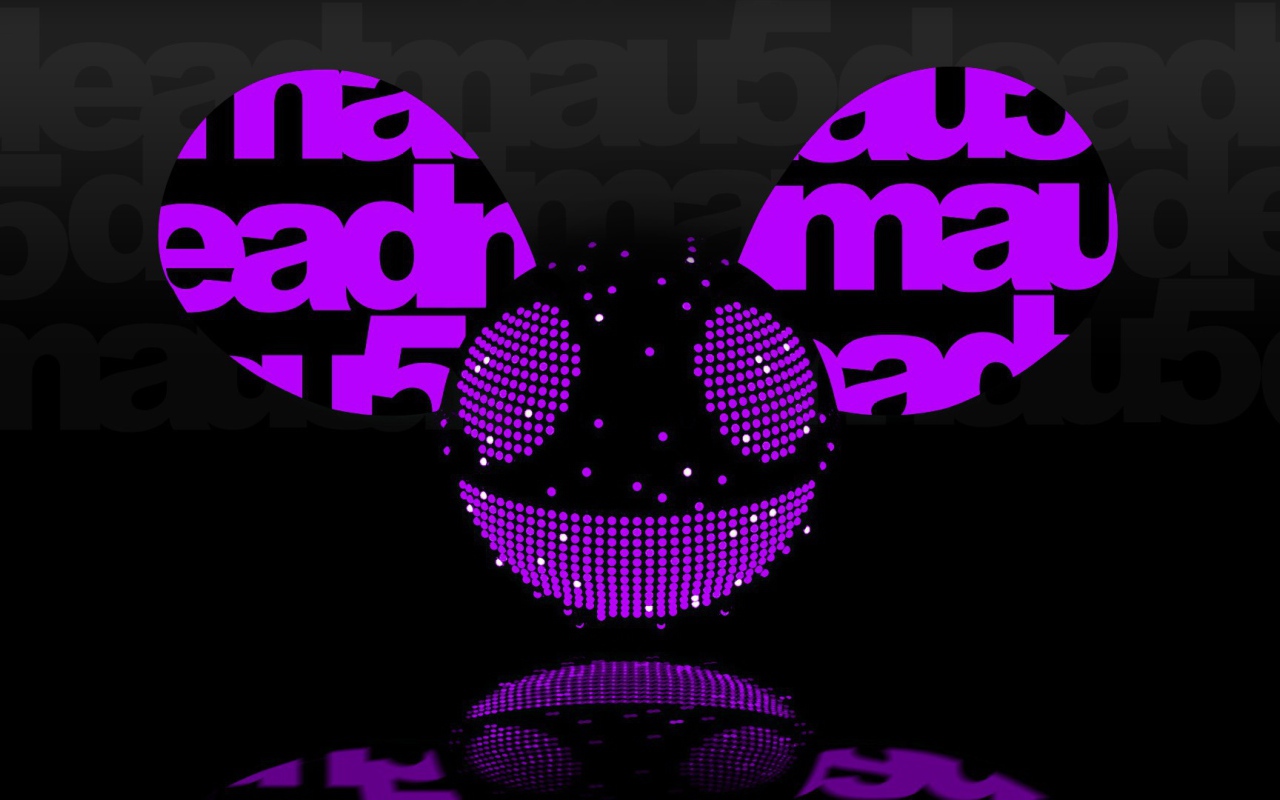 Сиреневый диджей deadmau5