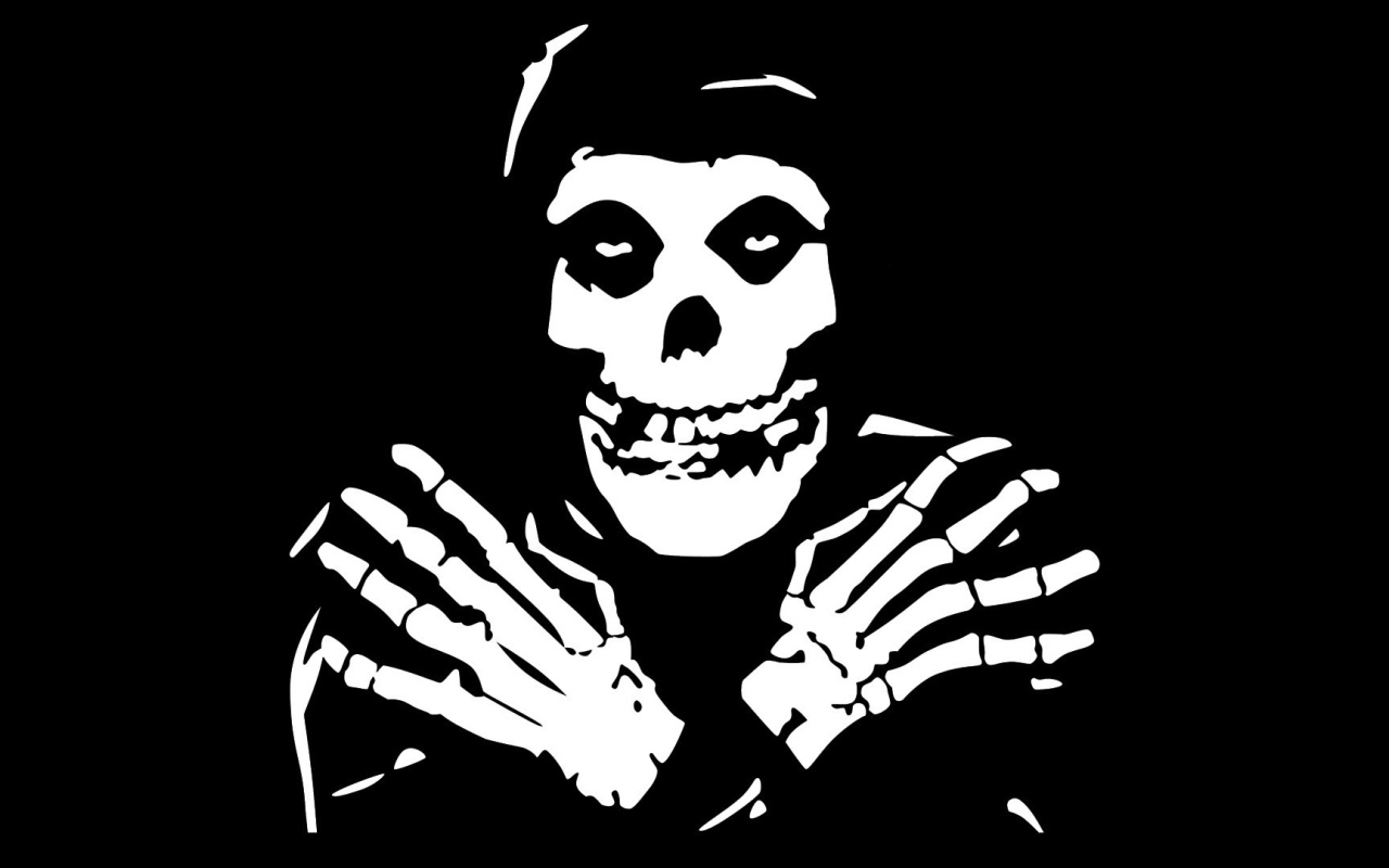 Постер рок-группы The Misfits