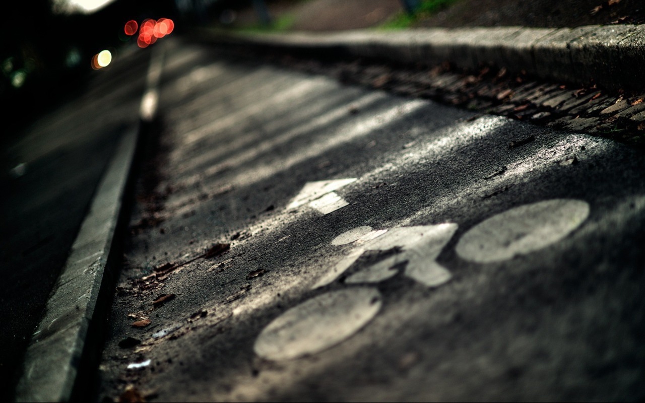 Дорожка для езды на велосипедах