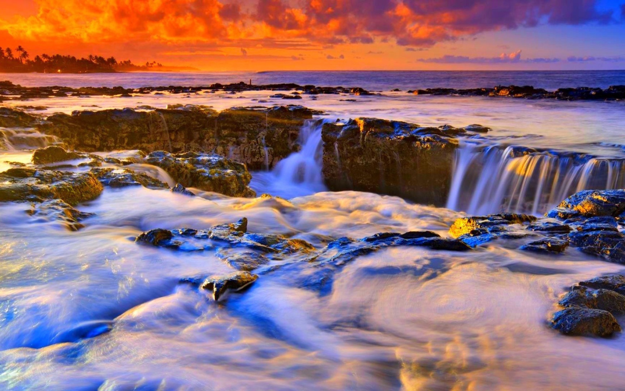 Фантастическое фото скалистого берега