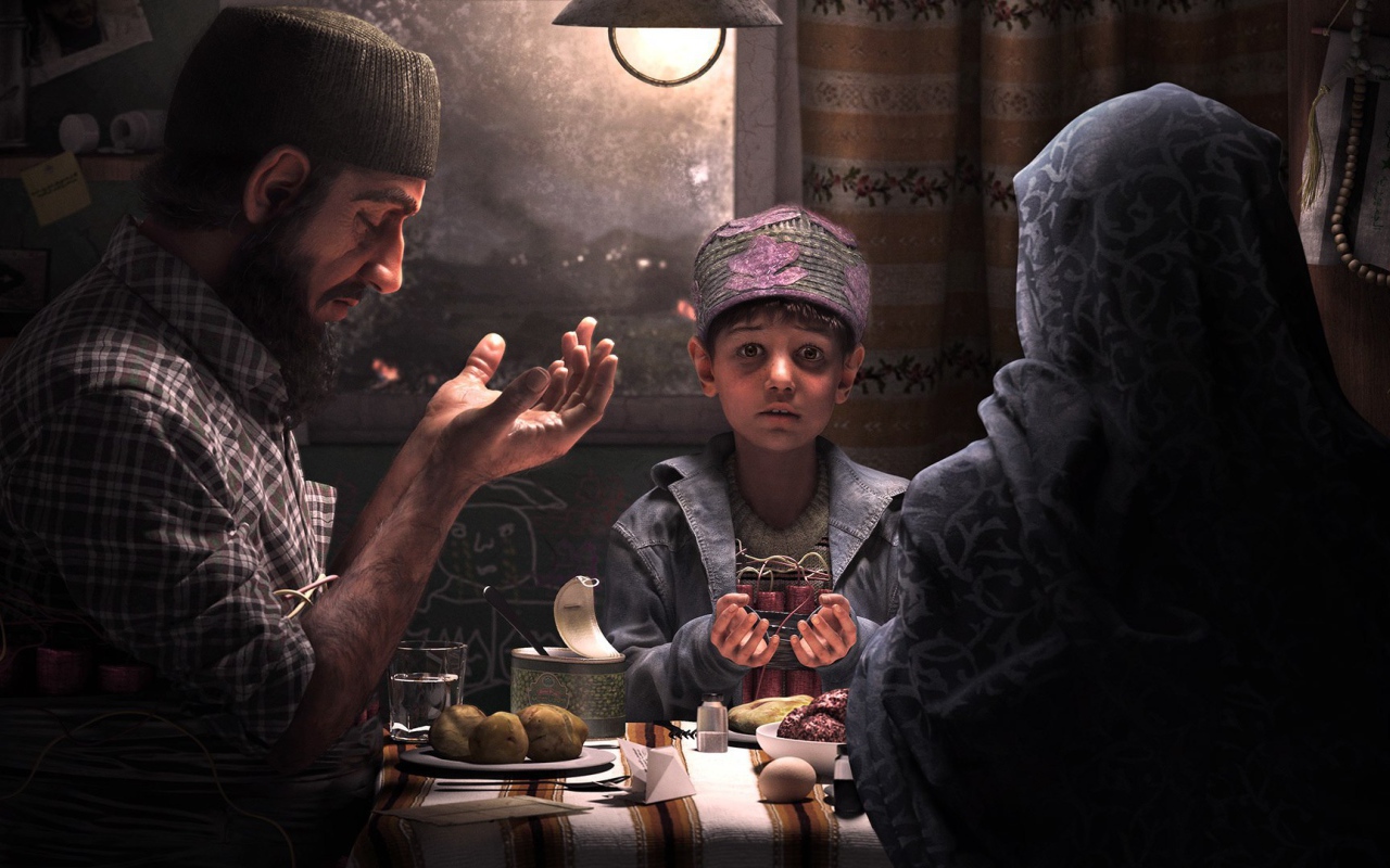 Молитва мусульман перед едой