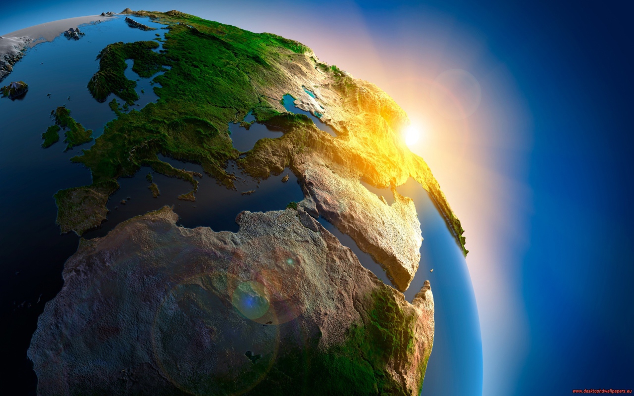 Рельеф планеты Земля