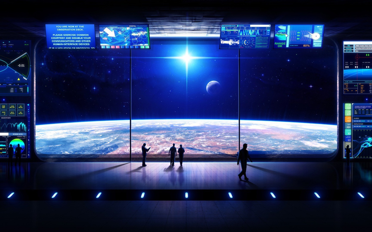 Научная станция на орбите земли