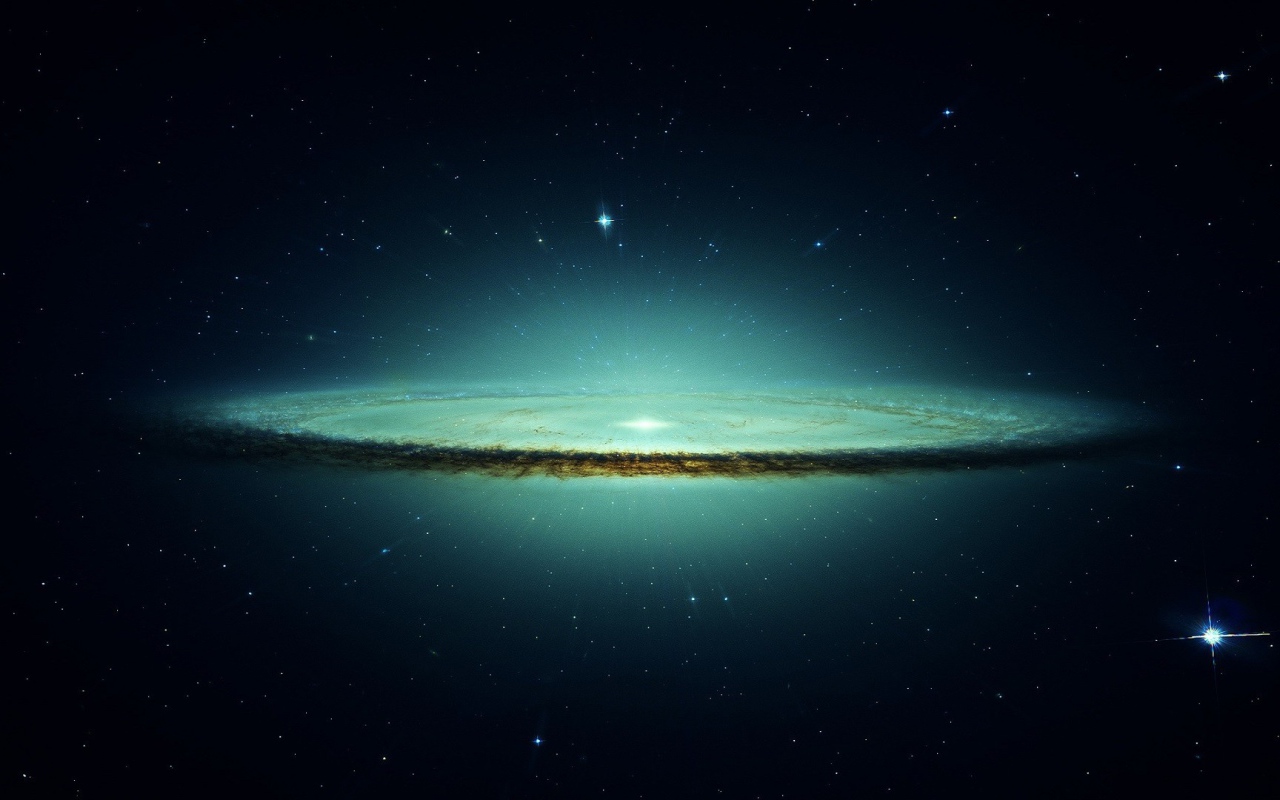 Космическая галактика Сомбреро