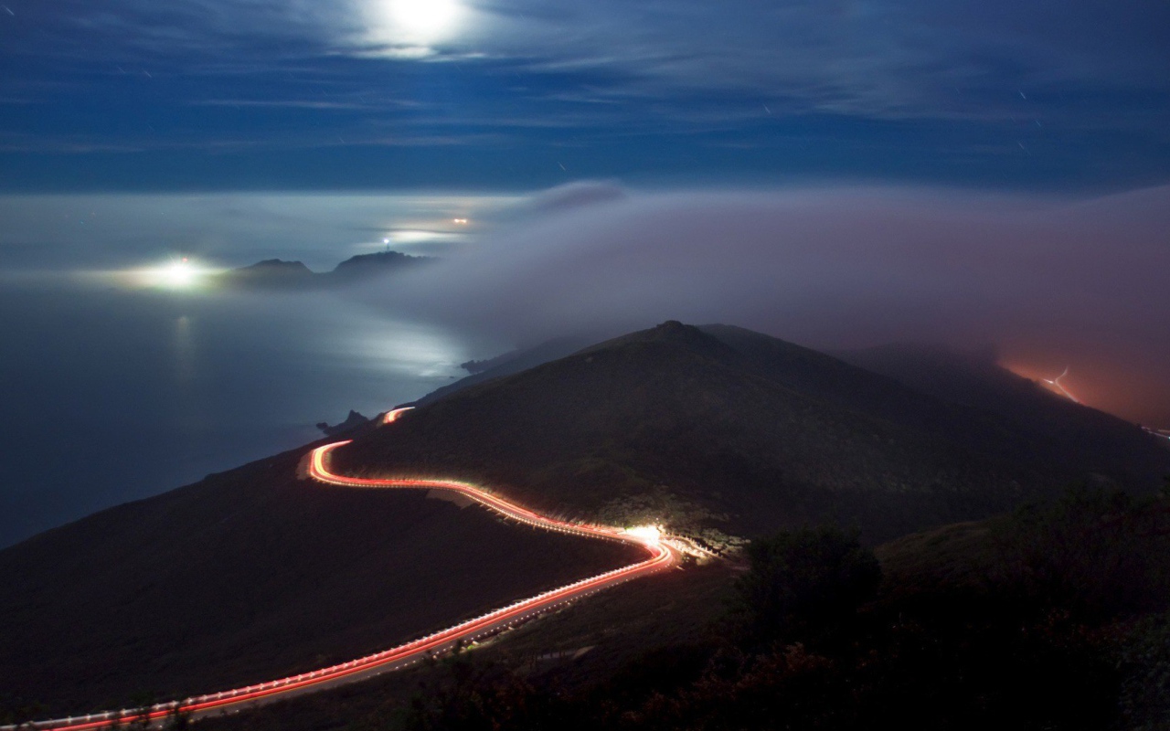 Автострада в горах