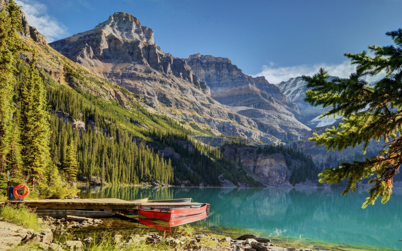 Озеро О'Хара. Национальный парк Йохо, Канада