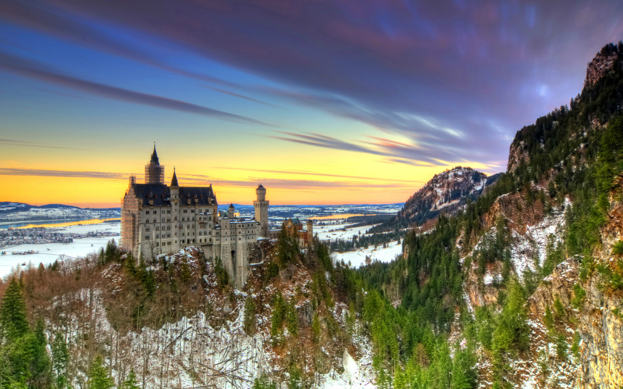 Замок Нойшванштайн, Германия