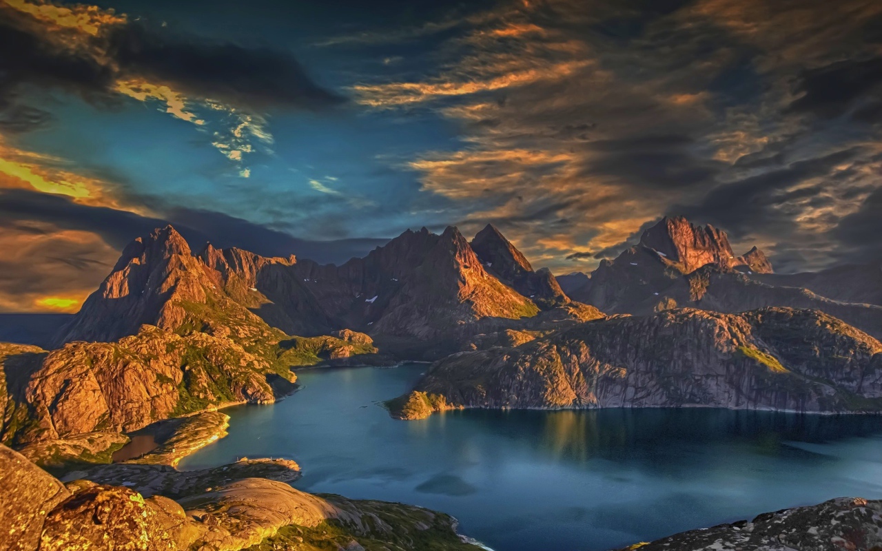 Лофотенские острова в Норвегии