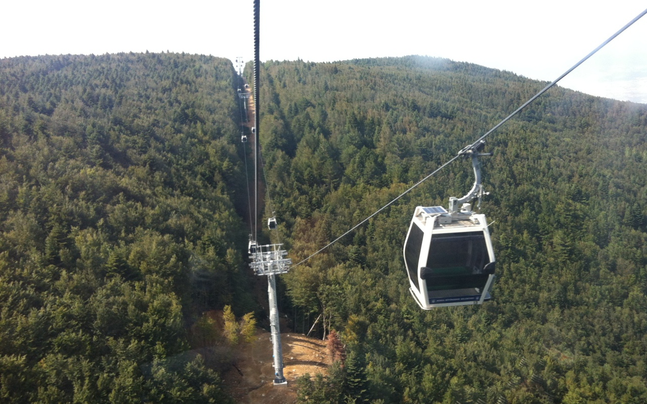 Канатная дорога в Бурсе, Турция