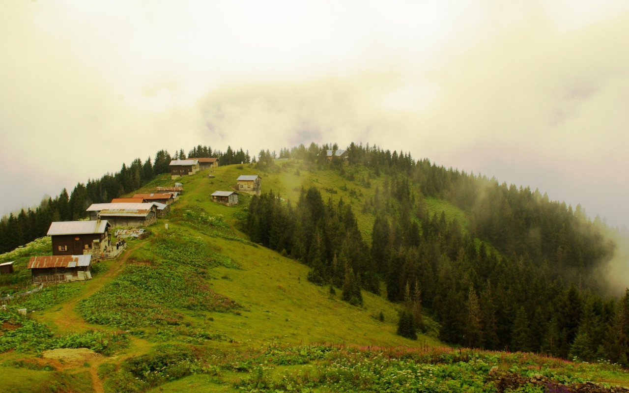 Горная деревня в Турции