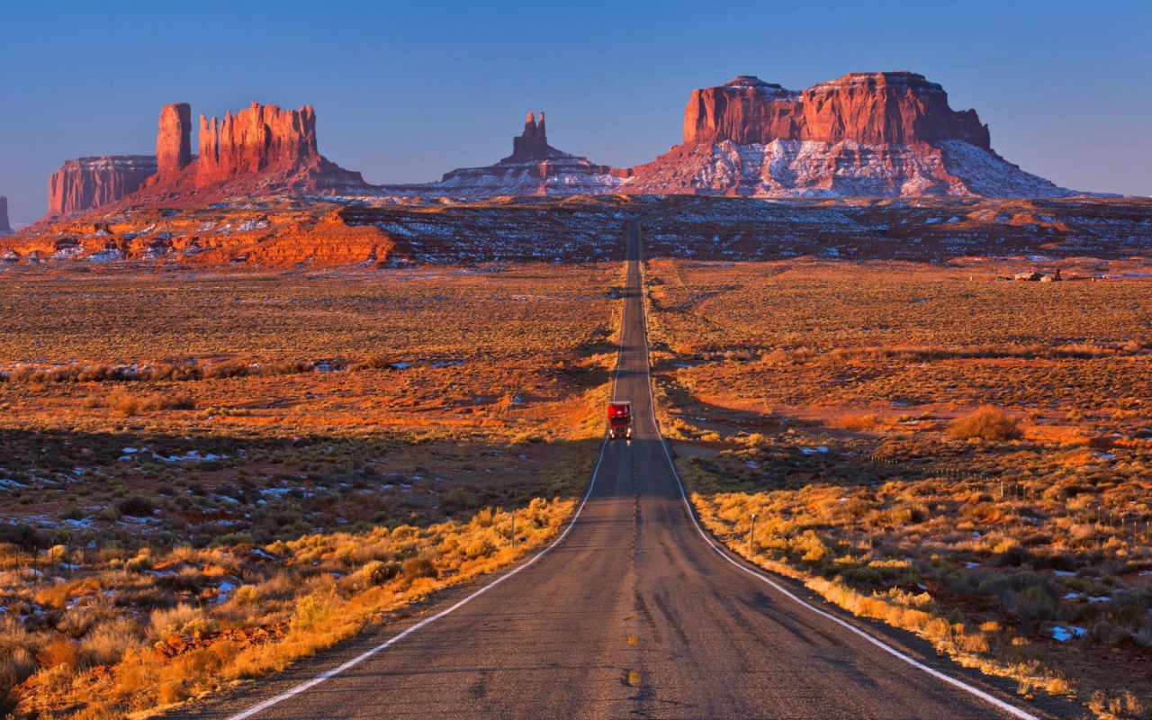 Долина монументов в США