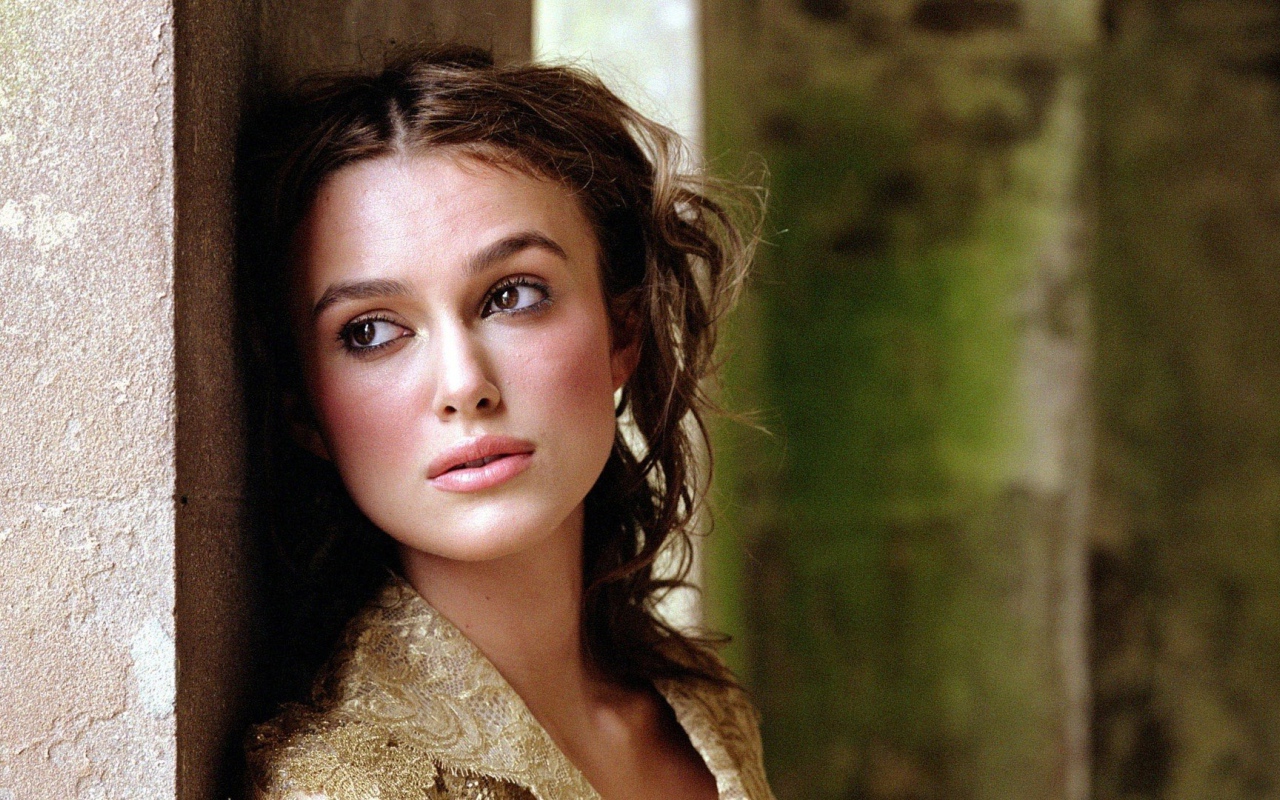 Красивая девушка Кира Найтли