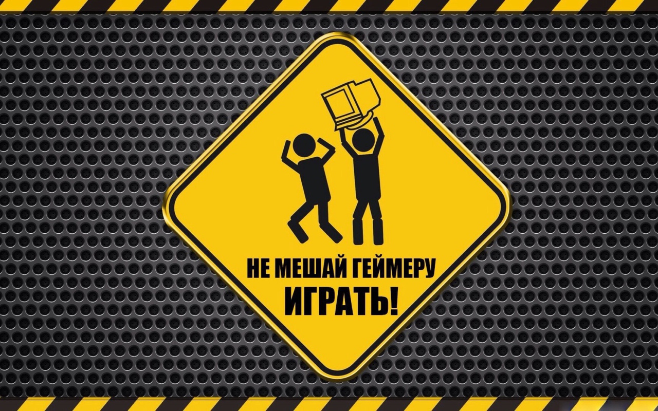 Не мешайте геймеру!