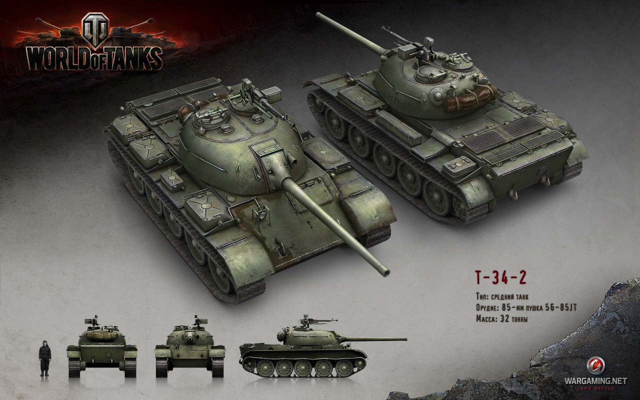 Танк Т-34, игра World of Tanks