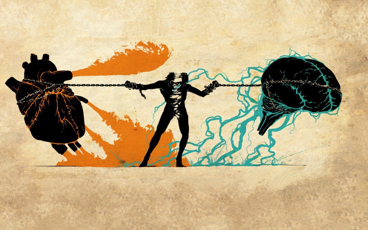 Вечная борьба разума и сердца