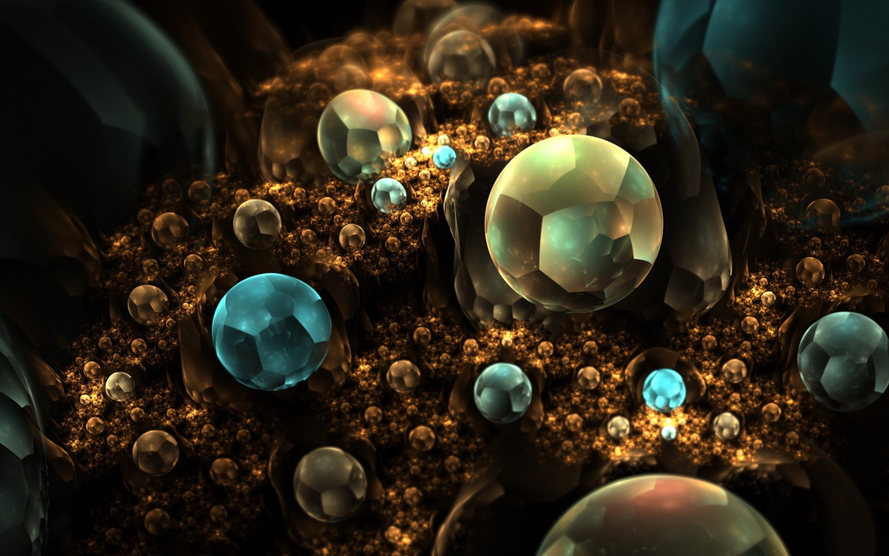 Абстрактные драгоценные камни 3 д графика 