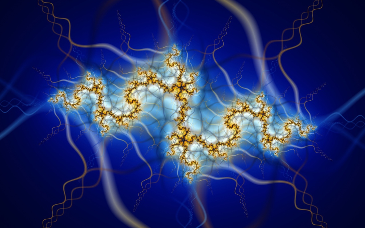 Абстрактный ультра фрактал  