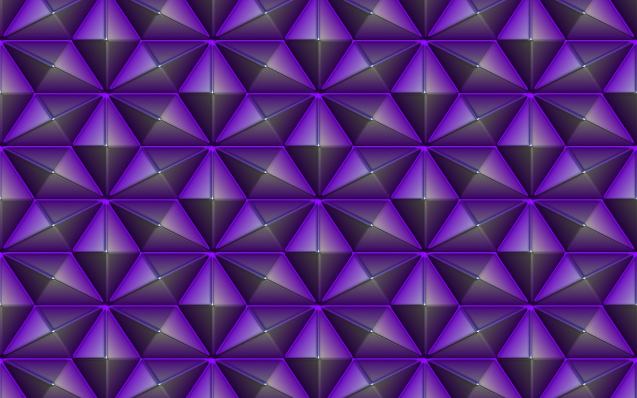 Пурпурные треугольники 3д графика