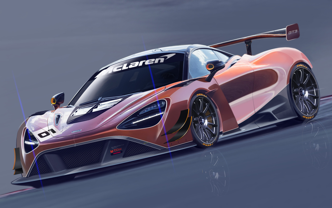 Гоночный автомобиль McLaren 720S GT3, 2019