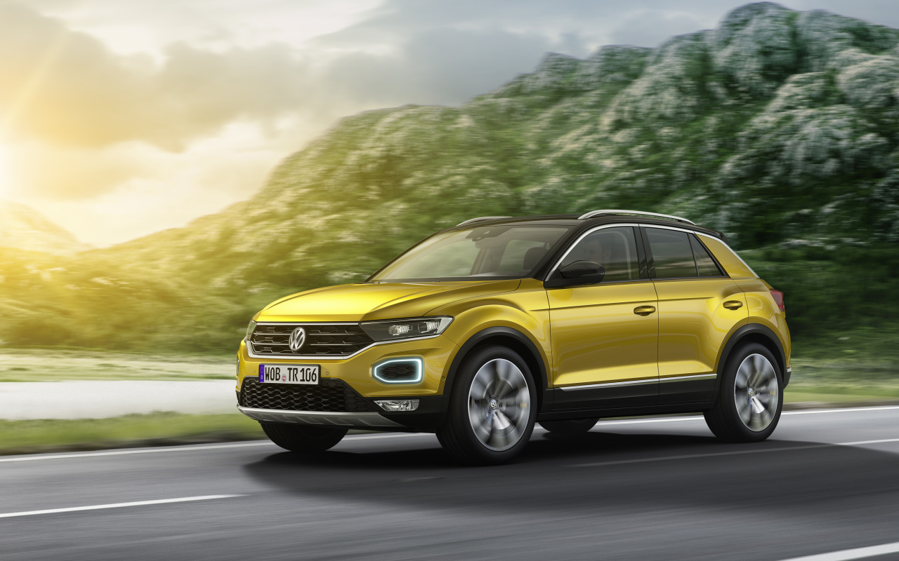 Компактный внедорожник Volkswagen T-Roc, 2018