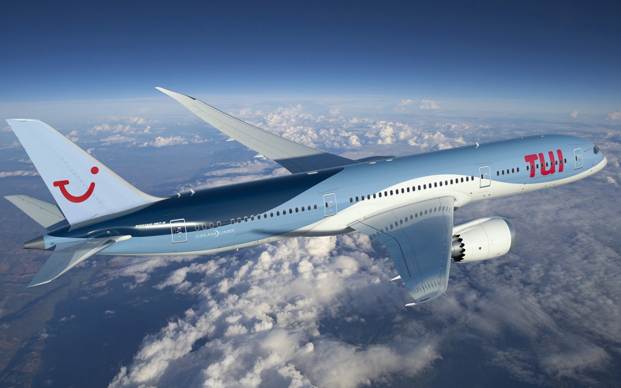Boeing 787-9 немецкой туристической компании TUI Group  