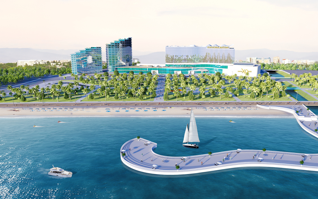 Отель Эйфория на побережье Черного моря Батуми 