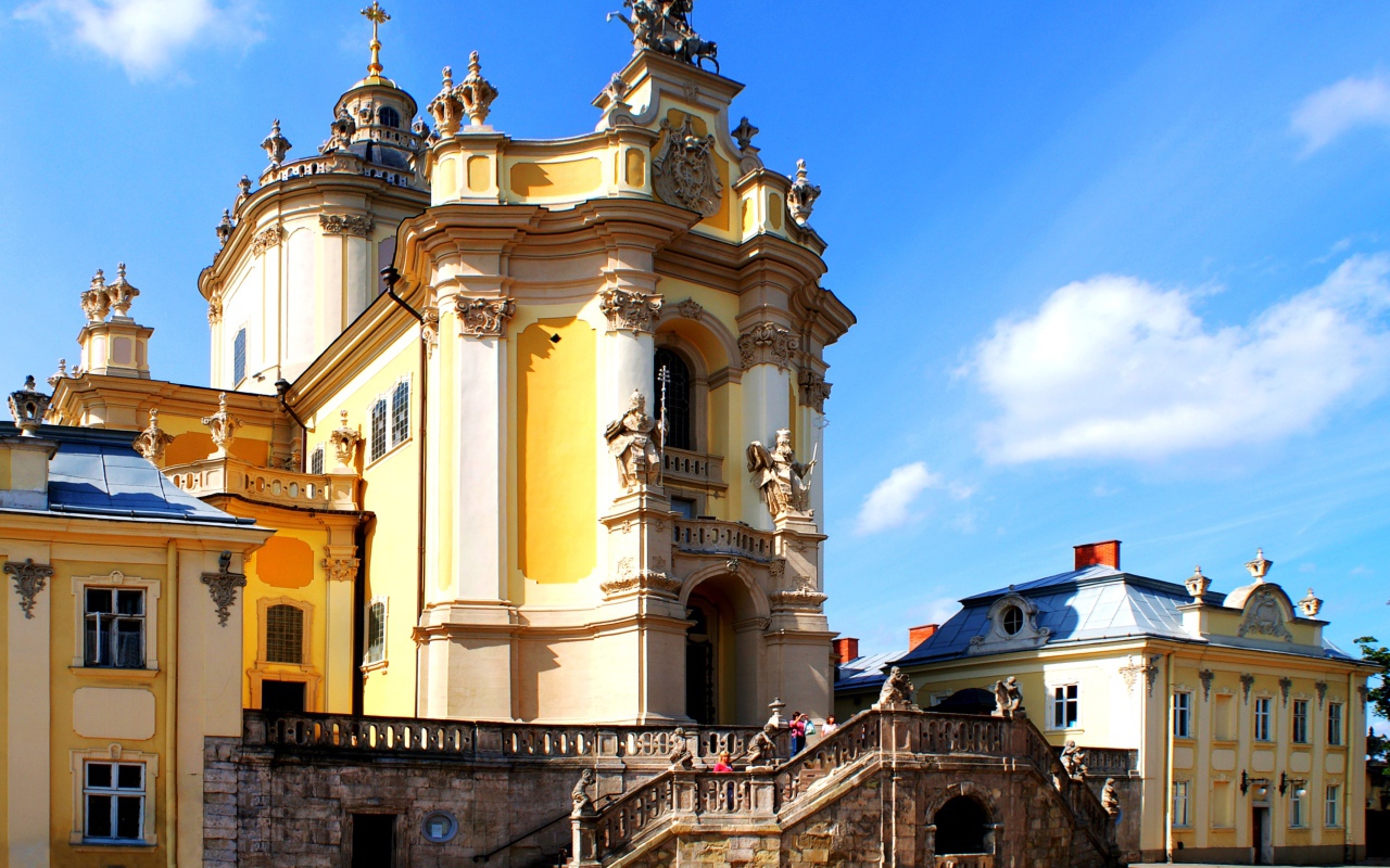 Собор святого Юра город Львов 