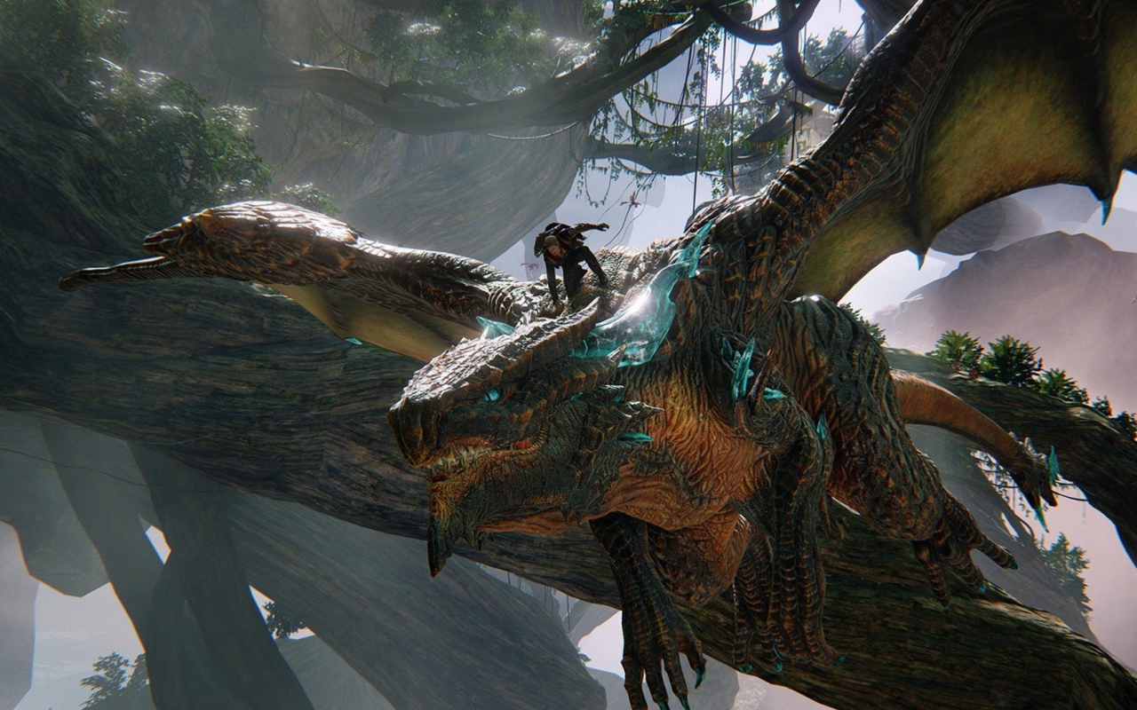 Полет на драконе игра Scalebound 2017 