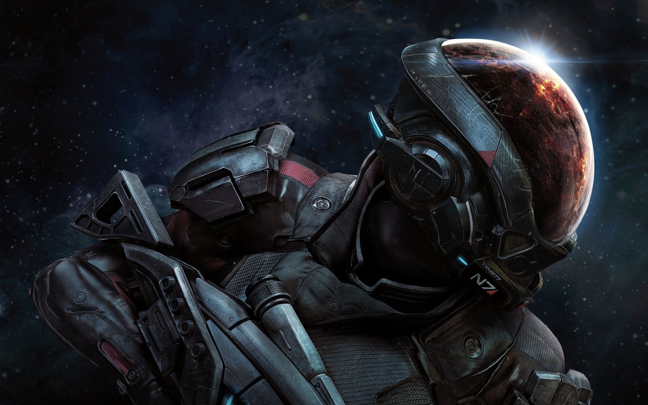 Персонаж игры Mass Effect Andromeda 