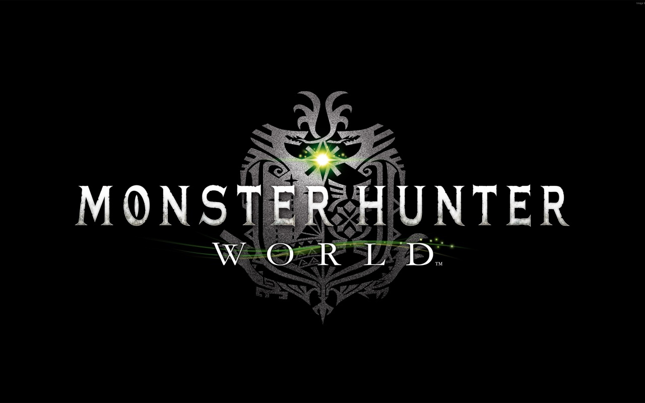 Логотип новой компьютерной игры Monster Hunter. World,  2018