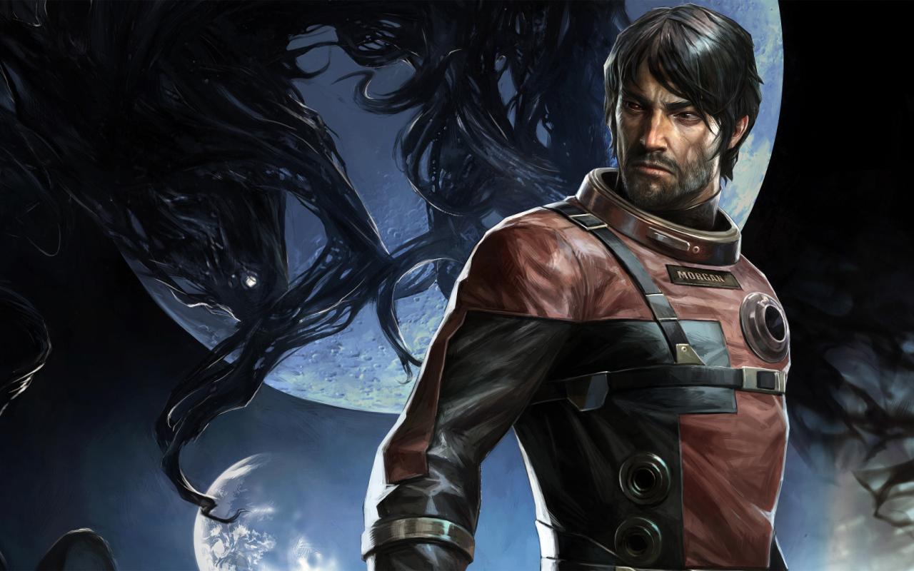 Morgan главный персонаж игры Prey 2017 