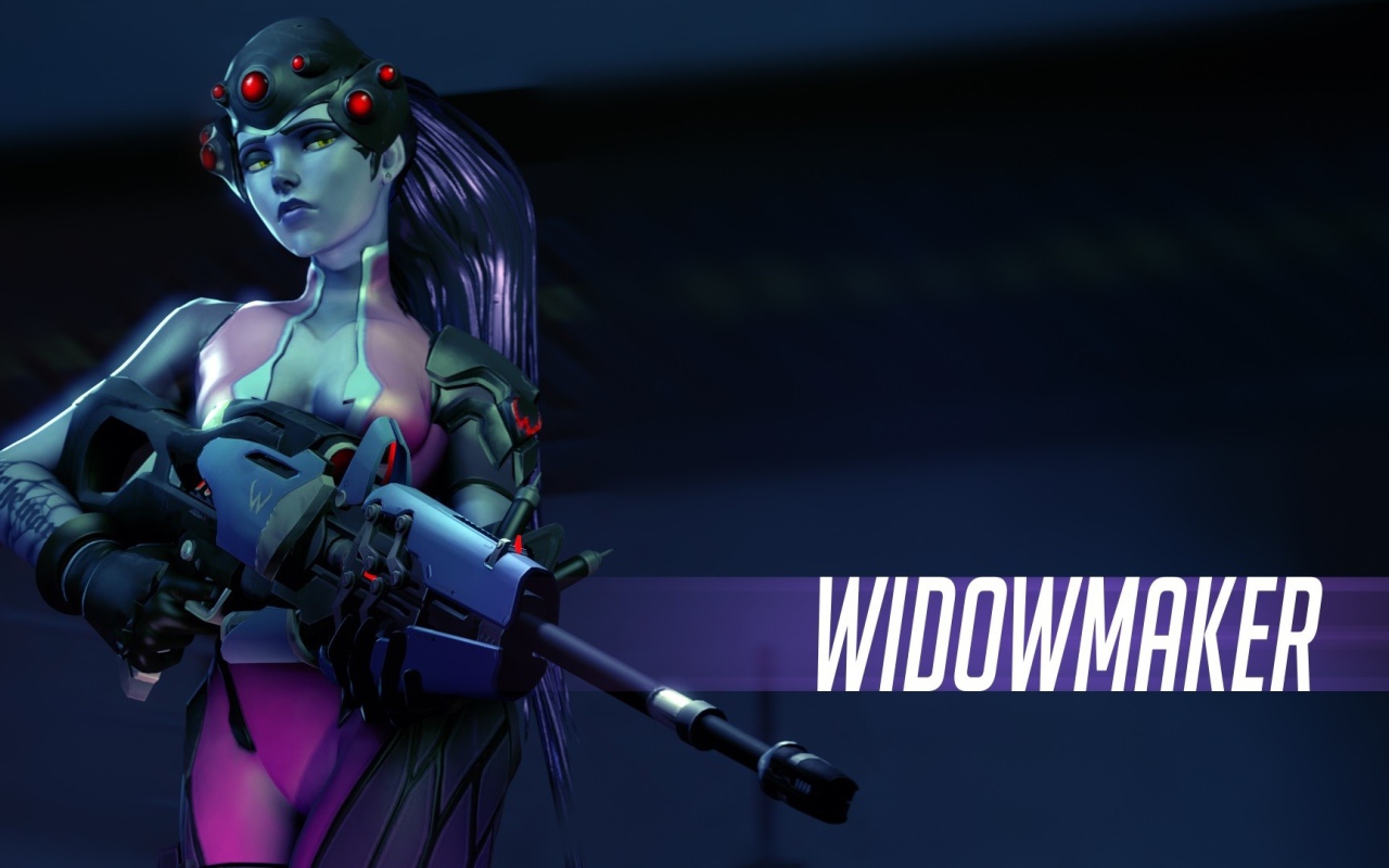 Widowmaker персонаж игры Overwatch 