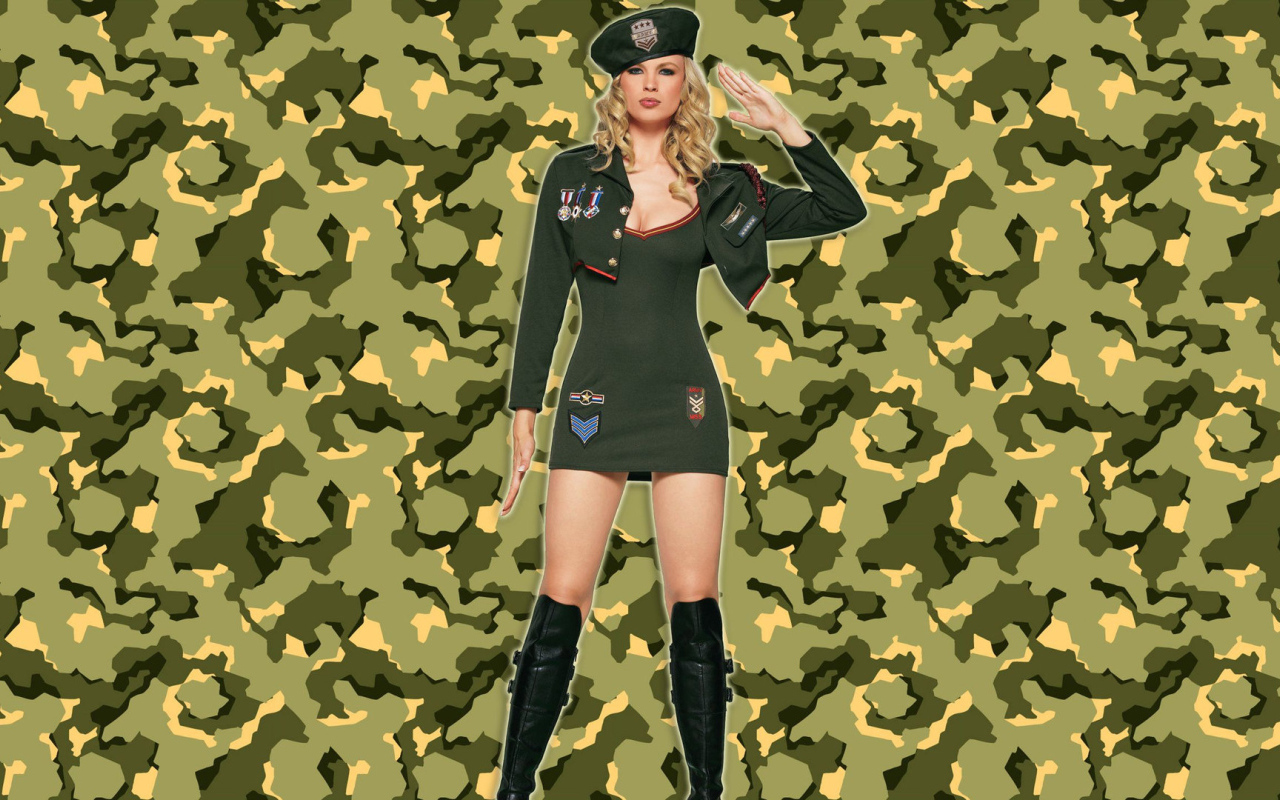 Настоящая защитница отечества 