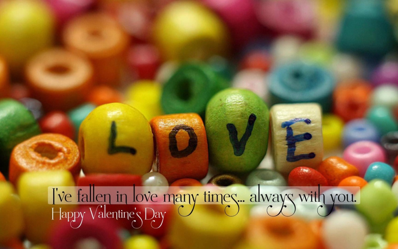 Признание в любви  на День Святого Валентина 