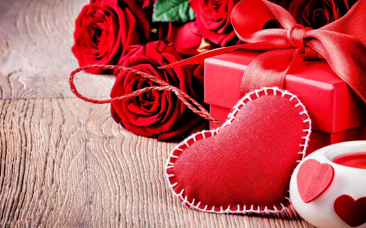 Подарок любимой на День Святого Валентина 