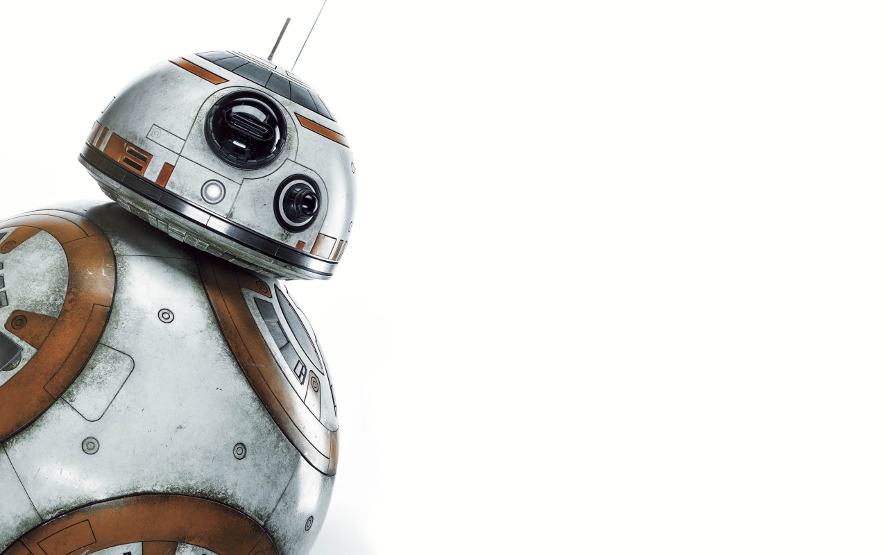 Астромеханический дроид BB-8 персонаж фильма Звёздные войны. Эпизод VII Пробуждение Силы 