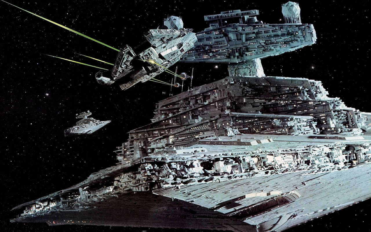 Боевой космический корабль Звёздный разрушитель фильм Звездные войны 