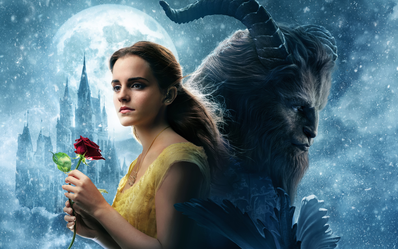 Чудовище и Белль фильм  Красавица и чудовище 2017 