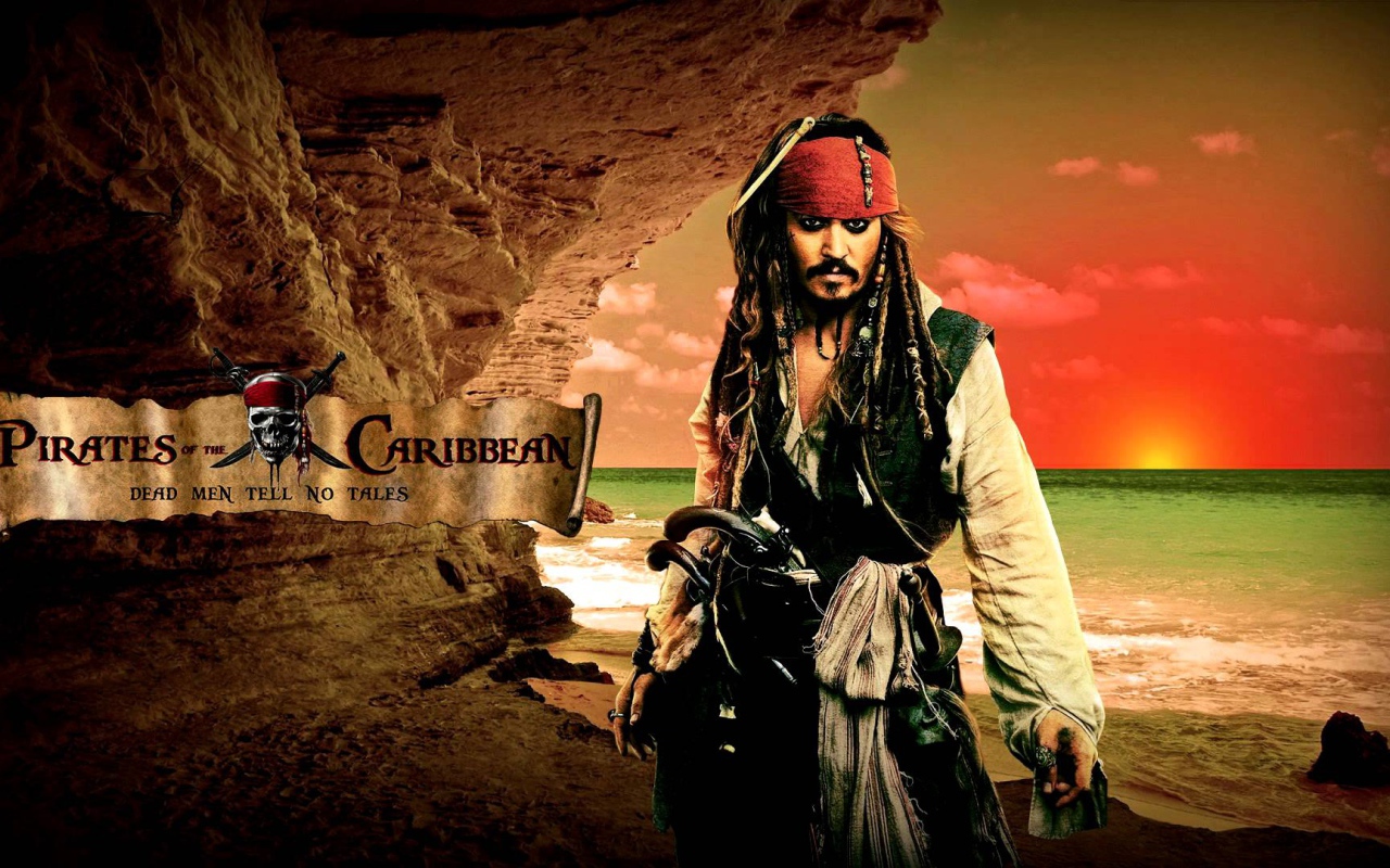 Пират Джек Воробей фильм Пираты Карибского моря. Мертвецы не рассказывают сказки 2017 