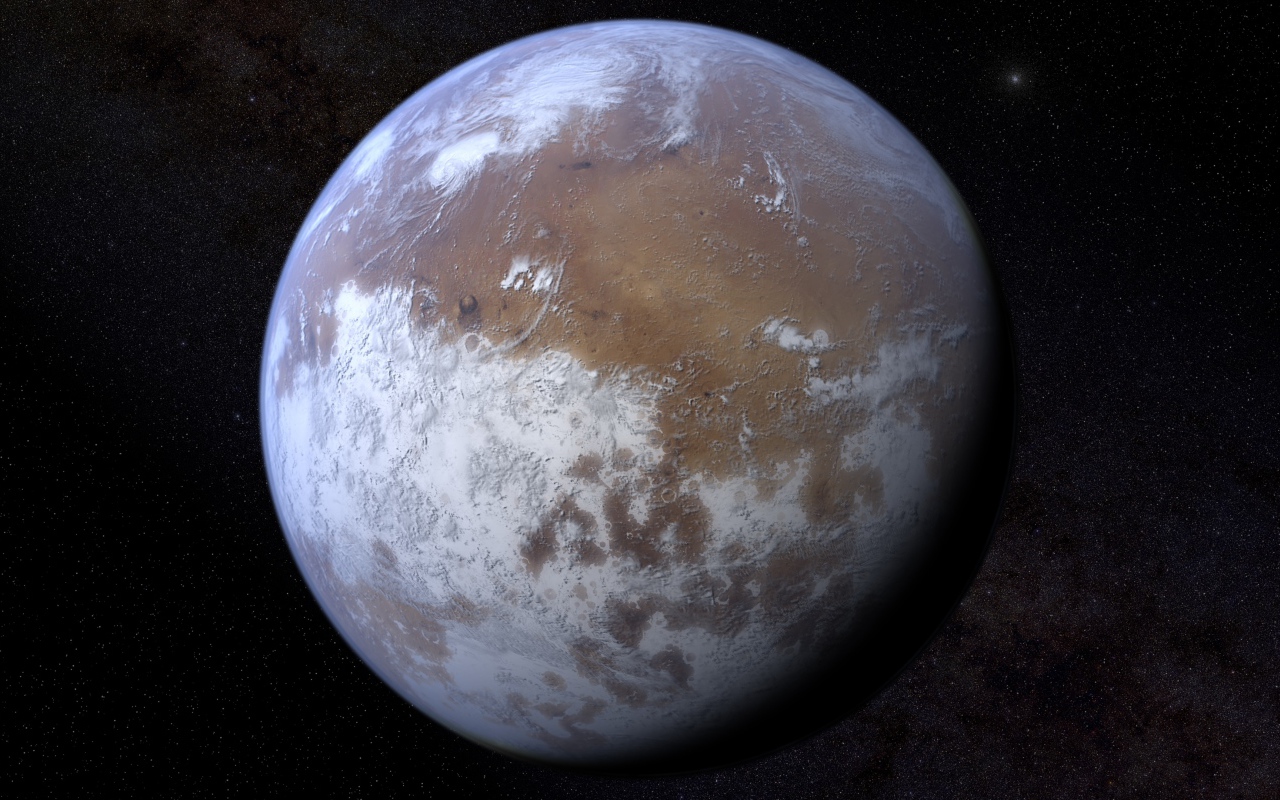 Ледяная планета Марс 