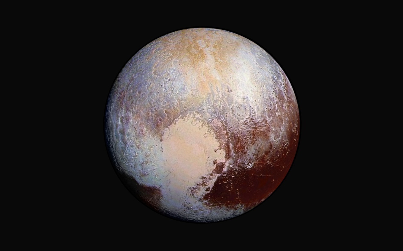 Планета солнечной системы Плутон 