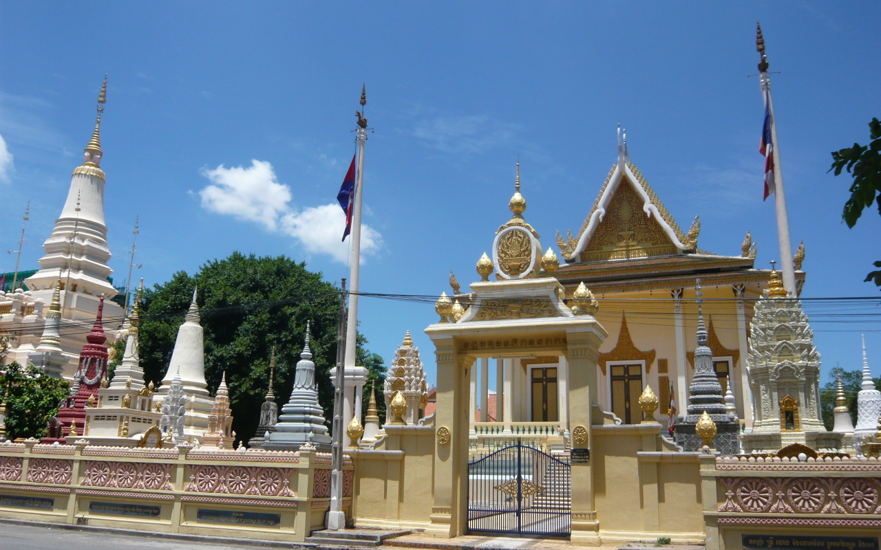 Храм цветущего лотоса Камбоджа 