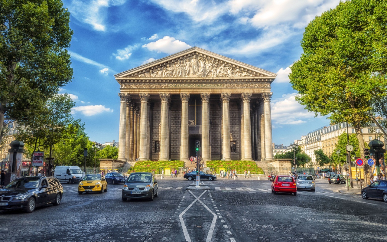 Здание D.O.M.SVB.INVOC.S.M.MAGDALENAE, Париж. Франция  